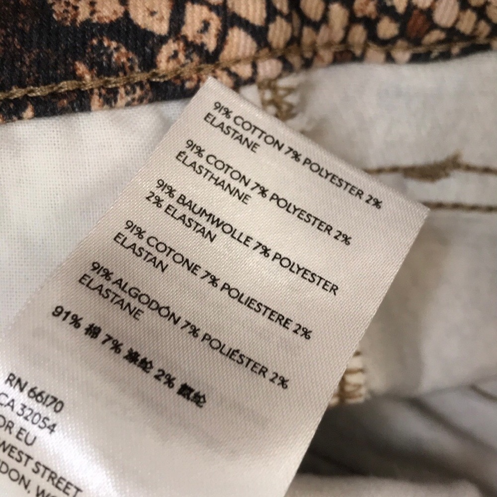 NWT Free People Two Faced Snakeskin Jegging - Picture 16 of 16